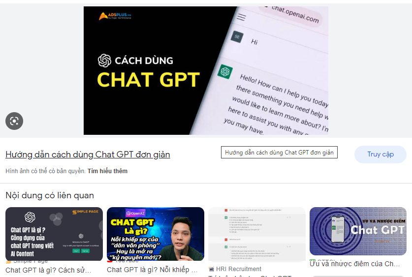 dịch vụ đăng ký chat GPT